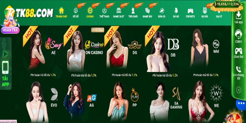 TK88 là một trong những nhà cái uy tín, nổi bật với sự minh bạch tại châu Á